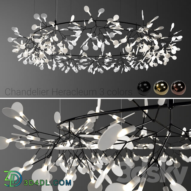 Moooi Heracleum the Big O Pendant light 3D Models