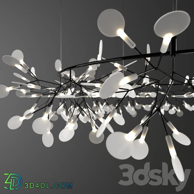 Moooi Heracleum the Big O Pendant light 3D Models