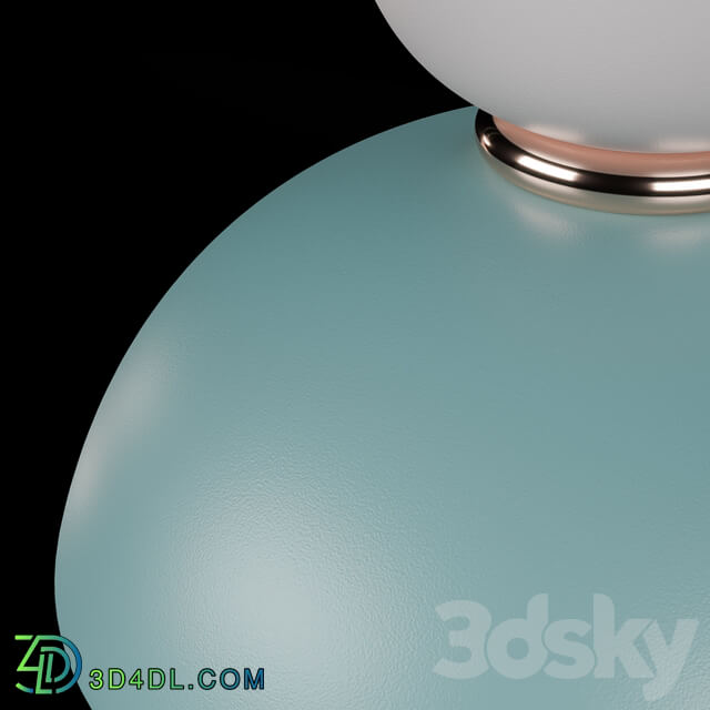 Anzazo pompon Pendant light 3D Models