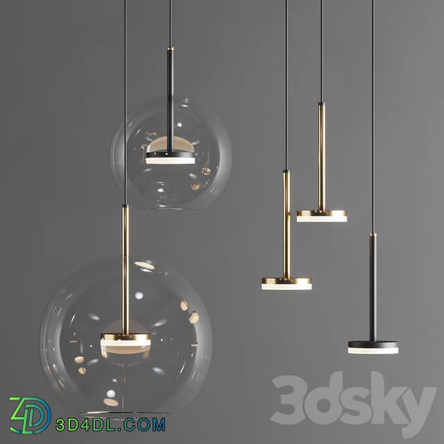 Flexlite jacqueline Pendant light 3D Models