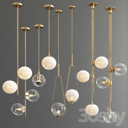 Four Hanging Lights 31 Exclusive Pendant light 3D Models 