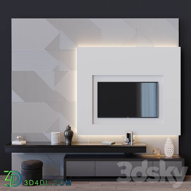 tv set 55 3D Models