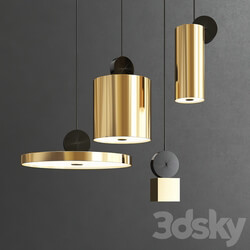 Cale Pendant Pendant light 3D Models 