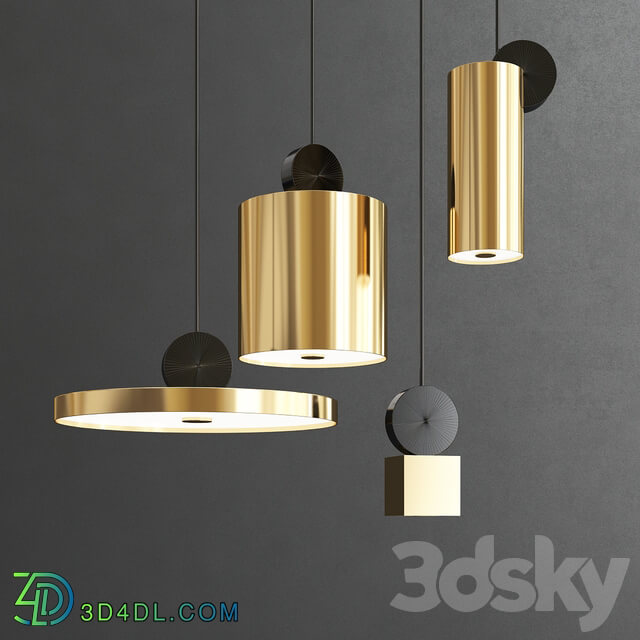 Cale Pendant Pendant light 3D Models