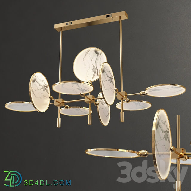 Nebula B Pendant light 3D Models