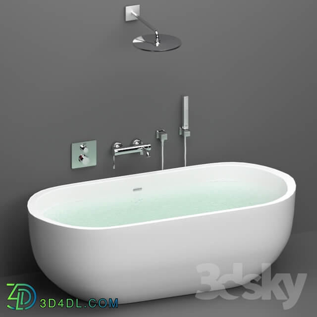 Acrylic Bath BelBagno BB13 1800
