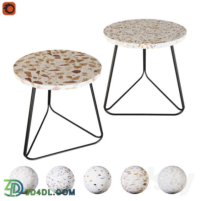 Coffee table Zara Home Terrazzo