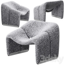 Groovy lounge chair F598 