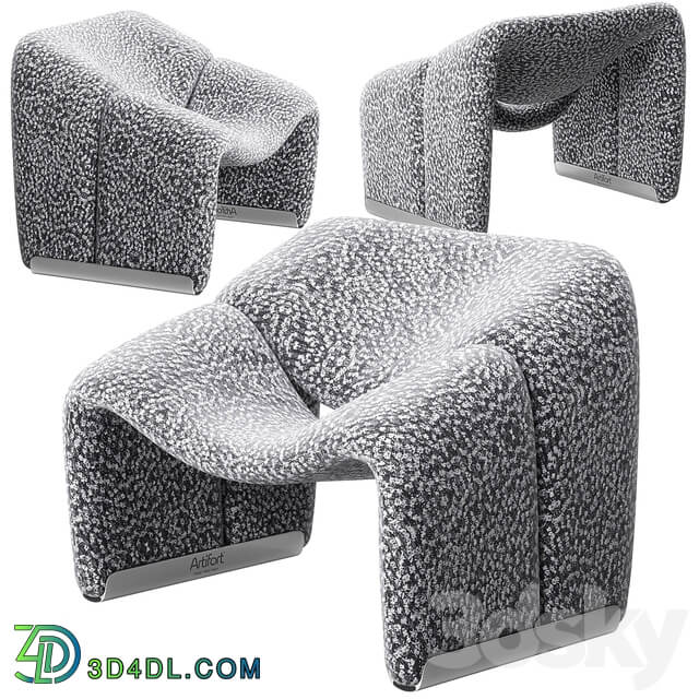 Groovy lounge chair F598