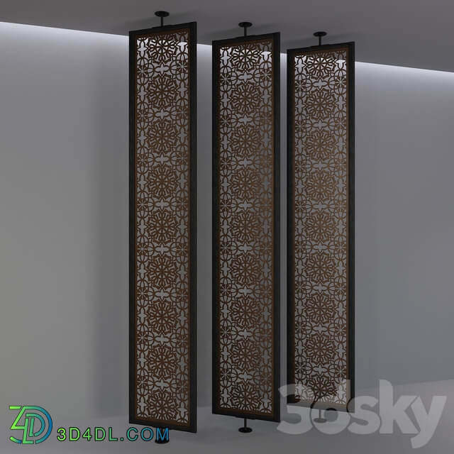 Aluminum screen Saraya Other 3D Models