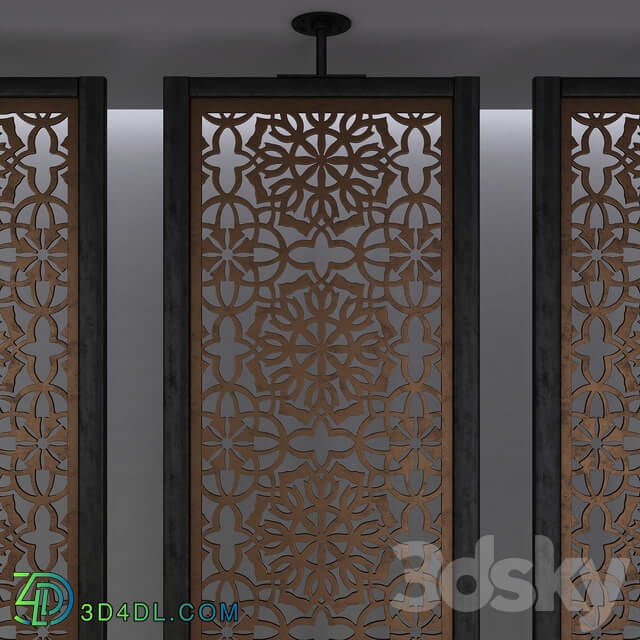 Aluminum screen Saraya Other 3D Models