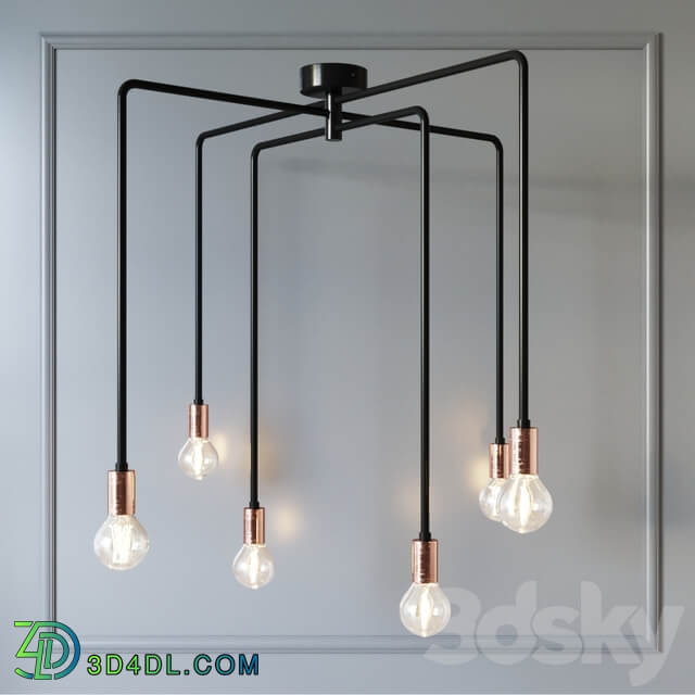 Pendant lamp N AXIS Pendant light 3D Models