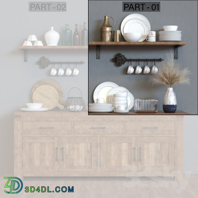 Kitchen Decorative Set Part01