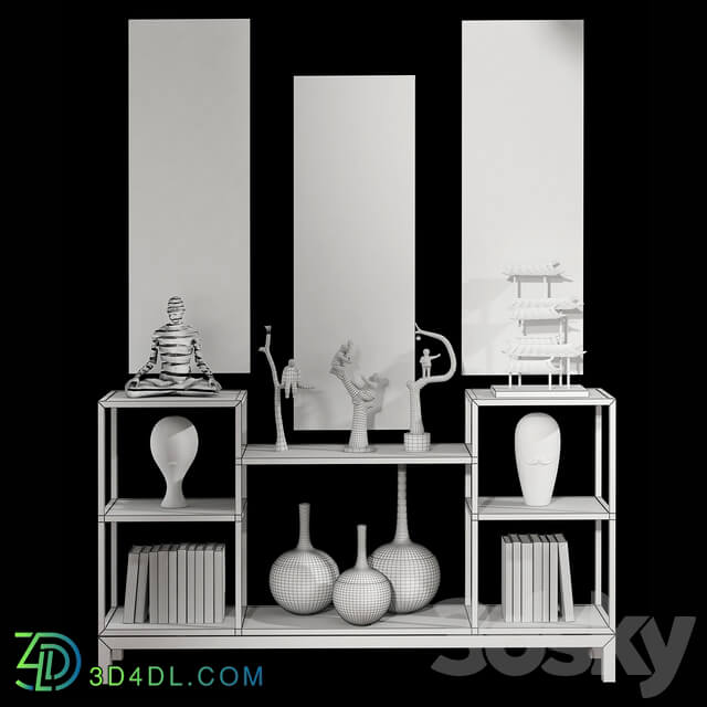 Decorative set 48 3D Models