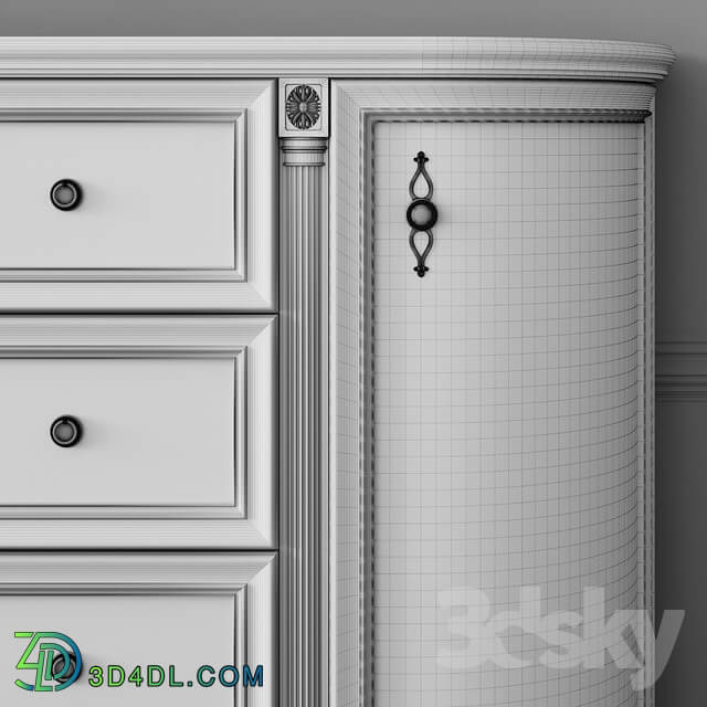 Sideboard Chest of drawer White chest of drawers