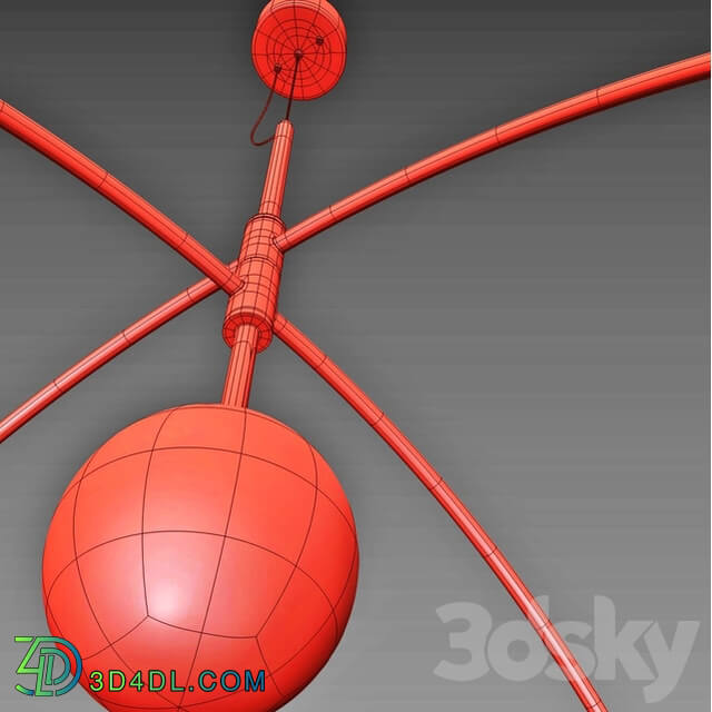 HEAVEN ceiling lamp from the company MARKSLÖJD Sweden. Pendant light 3D Models