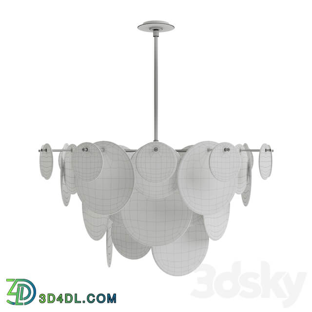 Circa Lighting Loire Large Chandelier Pendant light 3D Models