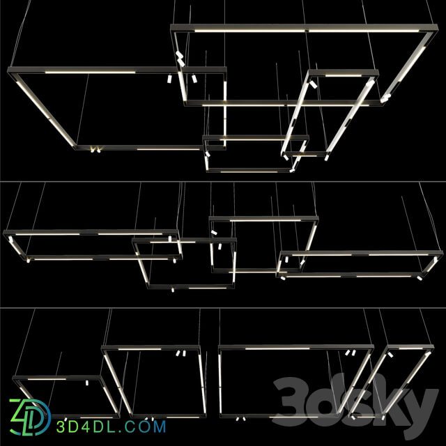 INFINITY MODULE Centrsvet Pendant light 3D Models