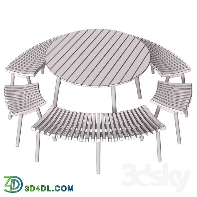 Table Chair Garden table chair OVERALLT