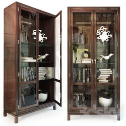 Wardrobe Display cabinets Cabinet Showcase Jason Glass Door Cabinet .Hickory White 