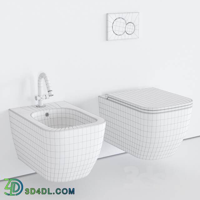 Scarabeo Ceramiche Teorema 2.0 Wall Hung WC
