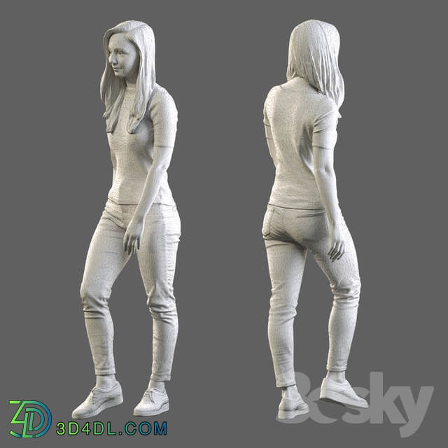 3d scan woman 8