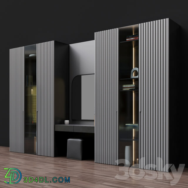 Furniture composition 03 3D Models