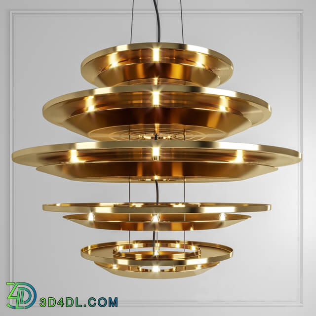 Delightfull HENDRIX chandelier Pendant light 3D Models