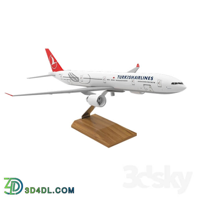 Other decorative objects Plane Desktop Models Boeing 777 