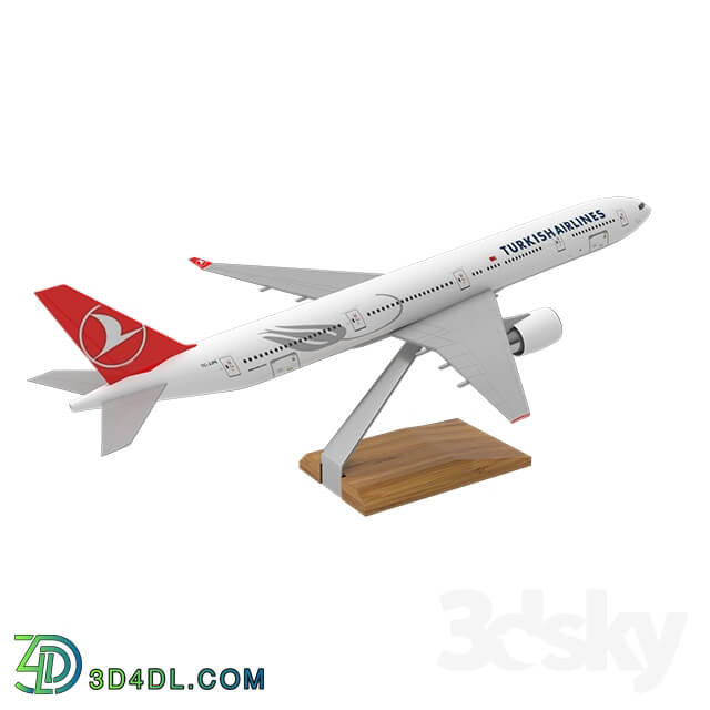 Other decorative objects Plane Desktop Models Boeing 777 