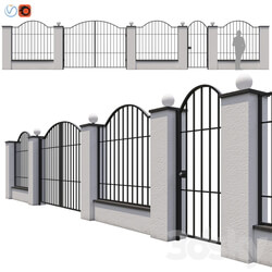 Fence 03 3D Models 