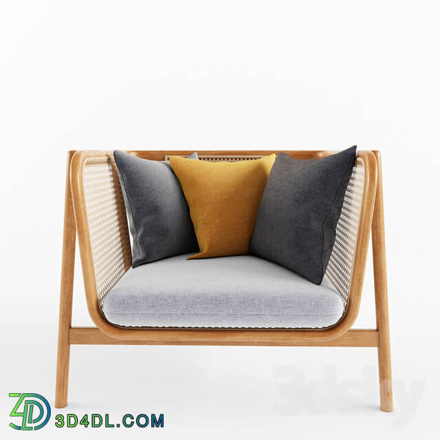 Cane sofa one seat