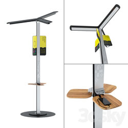 Street Charge Solar Charging Station 3D Models 