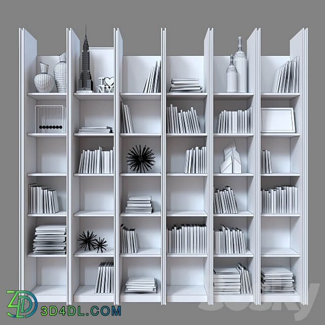 Shelf 024. 3D Models