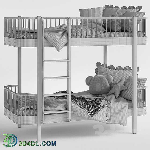 Children 39 s bed Nubie Oliver Wood Bed