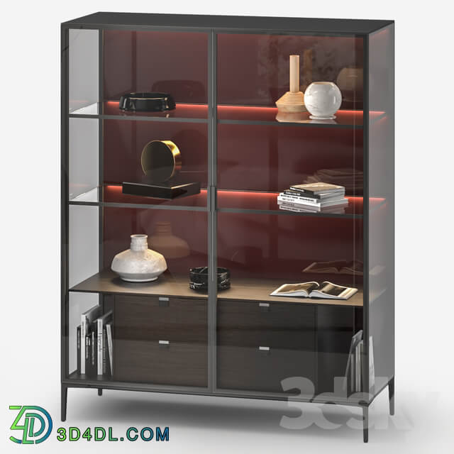 Wardrobe Display cabinets Bar Cabinet Alambra Rimadesio N1