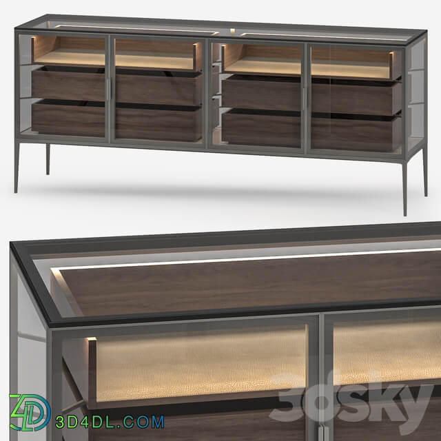 Sideboard Chest of drawer Alambra Isola Rimadesio