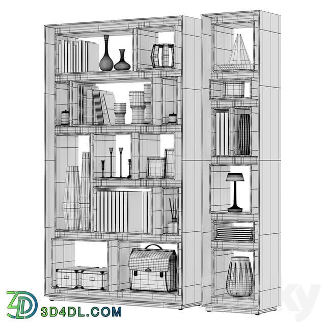 PORADA First Fancy Rack 3D Models