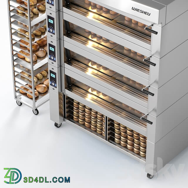 WIESHEU convection oven 3D Models