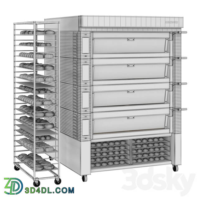 WIESHEU convection oven 3D Models