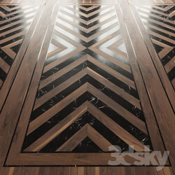 Floor coverings Parquet Ebony and Co herringbone chevron 