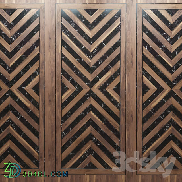 Floor coverings Parquet Ebony and Co herringbone chevron