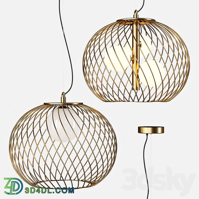 Italux Pendant Lamp Clarisa Pendant light 3D Models