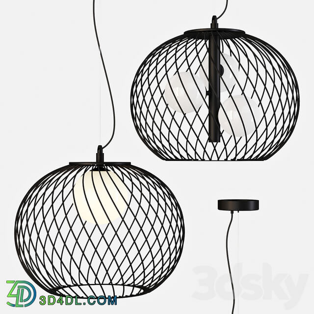 Italux Pendant Lamp Clarisa Pendant light 3D Models