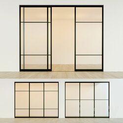 Sliding partition door 17 