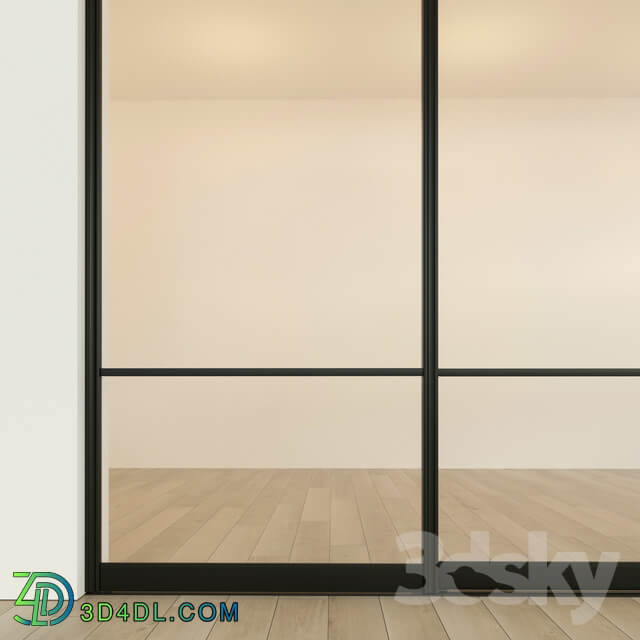 Sliding partition door 17