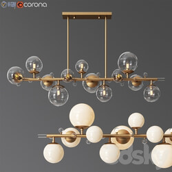 Troon Chandelier Arteriors Pendant light 3D Models 