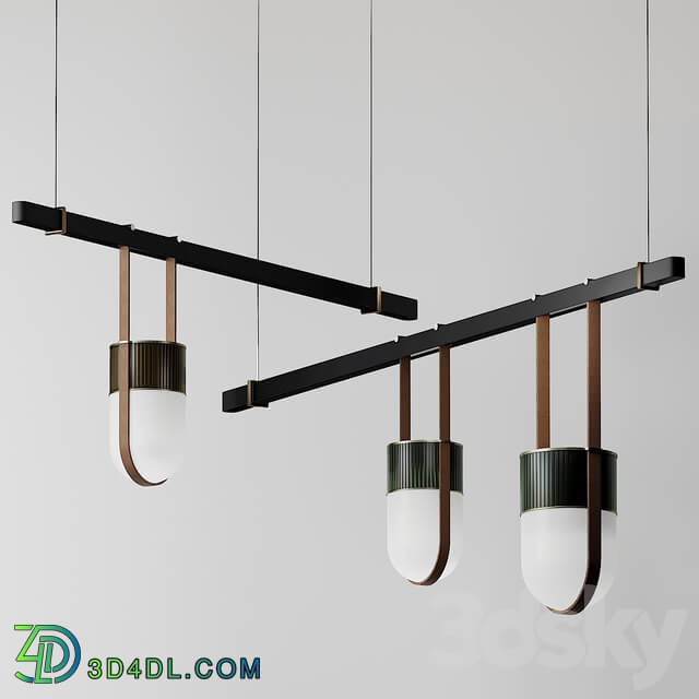 Xi Pendant Lamp Poltrona Frau Pendant light 3D Models