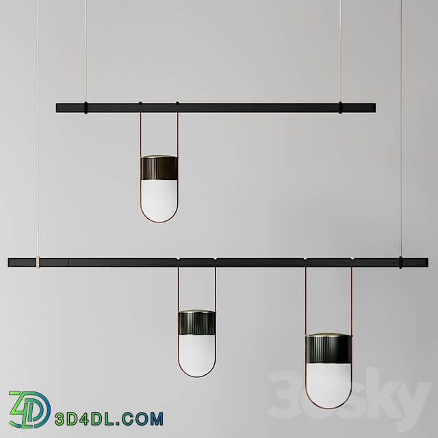 Xi Pendant Lamp Poltrona Frau Pendant light 3D Models