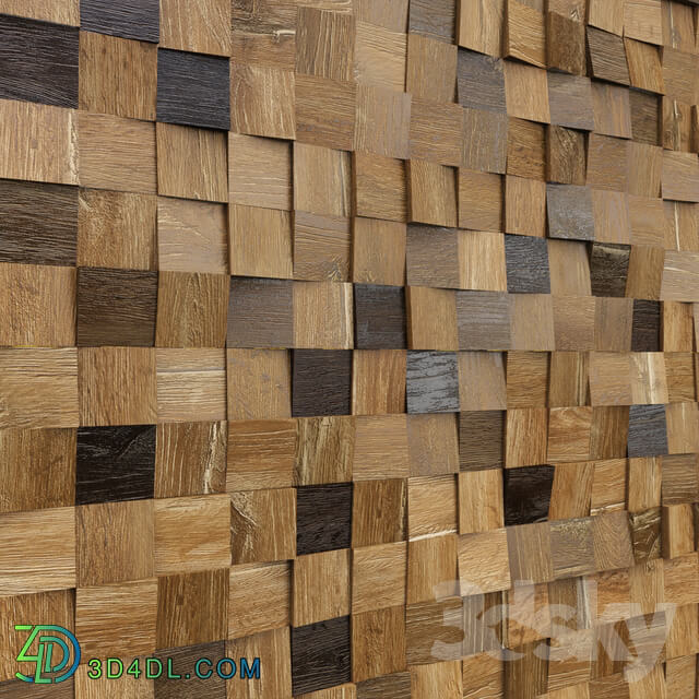 Wooden mosaic 003